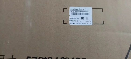 SHA256 Bitmain Antminer S19J quatre-vingt-quatorzième 3100W 29,5 J/TH pour l'exploitation de BTC