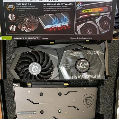 carte graphique SUPERBE TU116 du JEU X 6GB de 1830MHz MSI GeForce GTX 1660 AUCUN LHR