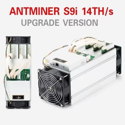 BTC Antminer S9i 14ème 1350W d'occasion 75dB avec la puce de 10nm SAMSUNG ASIC