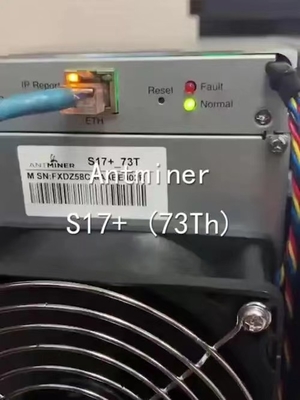 Asic Bitmain Antminer S17+ 73T 3kw S17 plus le mineur 340mm*178mm*304.3mm