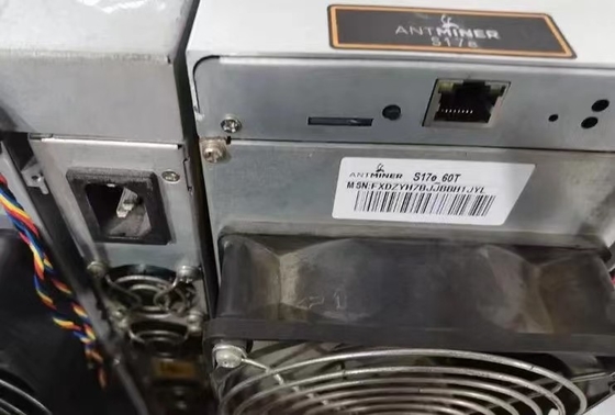 75dB Asic Bitmain Antminer S17E 60T 2900W d'occasion avec la puce de SAMSUNG