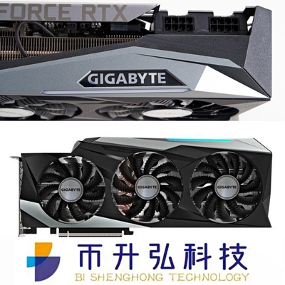 8704 JEU OC 10GB du GIGAOCTET GEFORCE RTX 3080 de Rig Carte graphique 1800MHz d'exploitation de CUDA