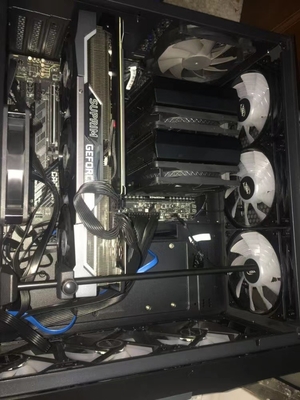 Carte graphique 8G 1860MHz du Ti SUPRIM X de GDDR6X 850W MSI GeForce RTX 3070