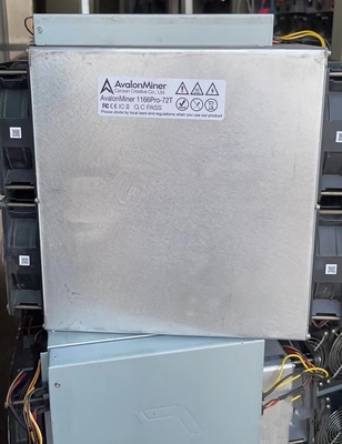 SHA256 algorithme Canaan Avalon Miner 3196W Avalon 1166 pro 68T