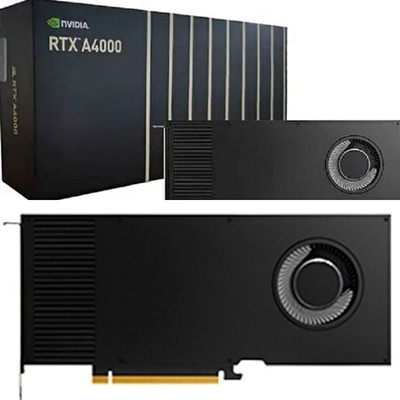 GDDR6 NVIDIA RTX A4000 16GB 6144 CUDA pour le mien d'ETH 140W