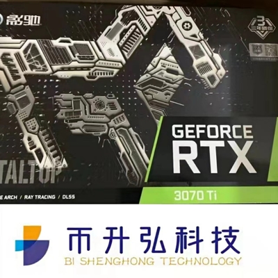 Noir 6144 CUDA de GeForce RTX 3070Ti OC 8GB de virtual machine d'Ethereum