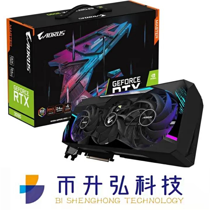 GIGAOCTET Aorus GeForce RTX 3090 de 24g ETH 10496 CUDA 1785MHz DirectX 12